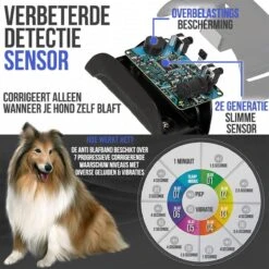 STARMAN Anti Blafband Voor Honden - 3-60KG - Diervriendelijk - Zonder Schok - Vibratie En Audio - Anti Blaf Band 12 STARMAN Anti Blafband Voor Honden - 3-60KG - Diervriendelijk - Zonder Schok - Vibratie En Audio - Anti Blaf Band -Hondenbenodigdheden 1200x1200 767