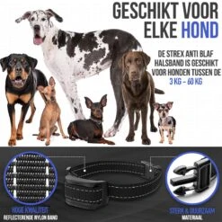 STARMAN Anti Blafband Voor Honden - 3-60KG - Diervriendelijk - Zonder Schok - Vibratie En Audio - Anti Blaf Band 13 STARMAN Anti Blafband Voor Honden - 3-60KG - Diervriendelijk - Zonder Schok - Vibratie En Audio - Anti Blaf Band -Hondenbenodigdheden 1200x1200 768