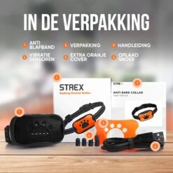 Strex Anti Blafband Voor Honden - 3-60KG - Oplaadbaar - Zonder Schok - Vibratie En Audio - Diervriendelijk - Anti Blaf Band - Anti Blaf Apparaat - Opvoedingshalsband Alle Honden 19 Strex Anti Blafband Voor Honden - 3-60KG - Oplaadbaar - Zonder Schok - Vibratie En Audio - Diervriendelijk - Anti Blaf Band - Anti Blaf Apparaat - Opvoedingshalsband Alle Honden -Hondenbenodigdheden 1200x1200 819