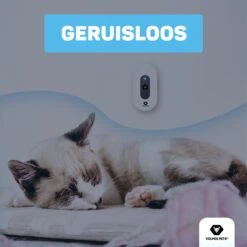 Vulpes Pets® Kattenbak Geurverdrijver PRO - Ozon En Negatieve Ionen Functie - Infraroodsensor - Oplaadbaar - Geurverwijderaar - Air Eliminator - Wit -Hondenbenodigdheden 1200x1200 835