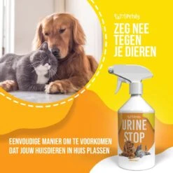 Petsly Urine Stop Spray - Dierentoilet - Voor Zindelijkheid Training, Puppytraining. Voorkomt Markeren - 500ml -Hondenbenodigdheden 1200x1200 853