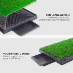 Merkloos Hondentoilet Kunstgras Met Bak - Indoor Dierentoilet - Uitneembare Opvangbak - Puppy Training Pets - Outdoor/Balkon/Tuin/Indoor Toilet - 50x64 Cm 13 Merkloos Hondentoilet Kunstgras Met Bak - Indoor Dierentoilet - Uitneembare Opvangbak - Puppy Training Pets - Outdoor/Balkon/Tuin/Indoor Toilet - 50x64 Cm -Hondenbenodigdheden 1200x1200 880