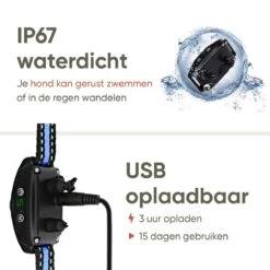 Premium Anti Blafband Apparaat Om Je Hond Snel En Effectief Te Laten Stoppen Met Blaffen - Diervriendelijke Opvoedingshalsband Zonder Schok - Trainingshalsband Voor Grote En Kleine Honden - Anti Blaf Apparaat - Correctie Halsband -Hondenbenodigdheden 1200x1200 948