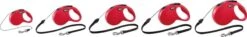 Flexi New Classic Koord - Hondenriem - Rood - S - 8 M - (<12 Kg) 32 Flexi New Classic Koord - Hondenriem - Rood - S - 8 M - (<12 Kg) -Hondenbenodigdheden 1200x179