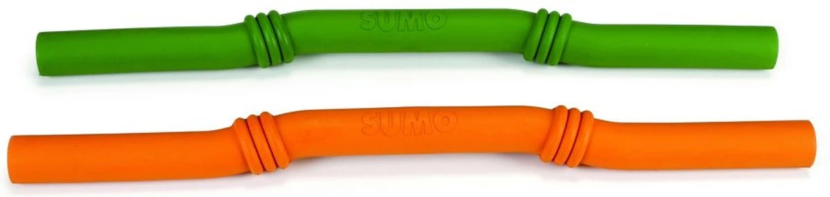 Beeztees Sumo Fit Stick - Hondenspeelgoed - Rubber - Oranje - 50 Cm 5 Beeztees Sumo Fit Stick - Hondenspeelgoed - Rubber - Oranje - 50 Cm - Afbeelding 3