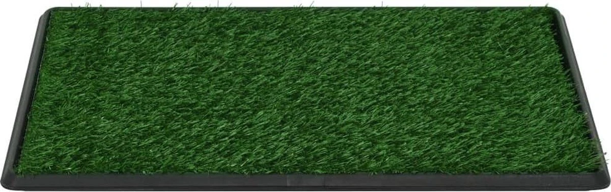 VidaXL Huisdierentoilet Met Bak En Kunstgras 76x51x3 Cm Groen 8 VidaXL Huisdierentoilet Met Bak En Kunstgras 76x51x3 Cm Groen - Afbeelding 6