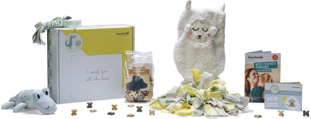 Merkloos Beeztees Puppy Cadeaupakket - Puppy Pakket - Leuke Box Met Puppy Speelgoed En Snacks 4 Merkloos Beeztees Puppy Cadeaupakket - Puppy Pakket - Leuke Box Met Puppy Speelgoed En Snacks - Afbeelding 2