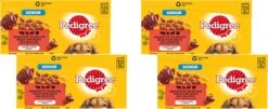 Pedigree Senior In Gelei Honden Natvoer - Vlees En Gevogelte In Gelei - 48 X 100 Gr -Hondenbenodigdheden 1200x490
