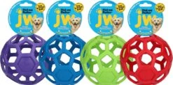JW HOL-EE ROLLER – Hondenbal Rubber – 15 Cm - Large - 1 Stuk