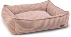 Designed By Lotte Hondenmand Ribbed Roze 65 X 60 Cm - Hond -Hondenbenodigdheden 1200x638 1