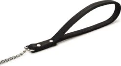 Beeztees - Hondenriem - Kettinglijn - Zwart - 2x112 Cm -Hondenbenodigdheden 1200x655