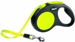 Flexi New Classic - Hondenriem Incl. Neon Band - Geel - S - 5 M - (<12 Kg) -Hondenbenodigdheden 1200x676 3