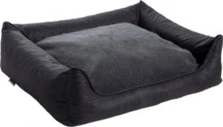 Maxxnobel Orthopedisch Hondenkussen - Lederlook/Teddy - M - 100 X 80 Cm - Zwart -Hondenbenodigdheden 1200x686 1