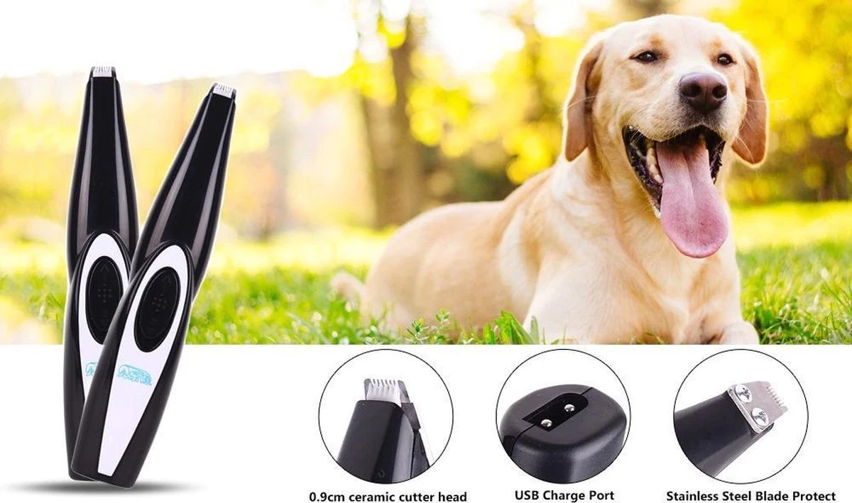 Merkloos Premium Tondeuse Voor Honden Of Katten - Dierentondeuse Oplaadbaar - Ook Bij Tenen, Ogen & Oren - Draadloze Haartrimmer 3 Merkloos Premium Tondeuse Voor Honden Of Katten - Dierentondeuse Oplaadbaar - Ook Bij Tenen, Ogen & Oren - Draadloze Haartrimmer