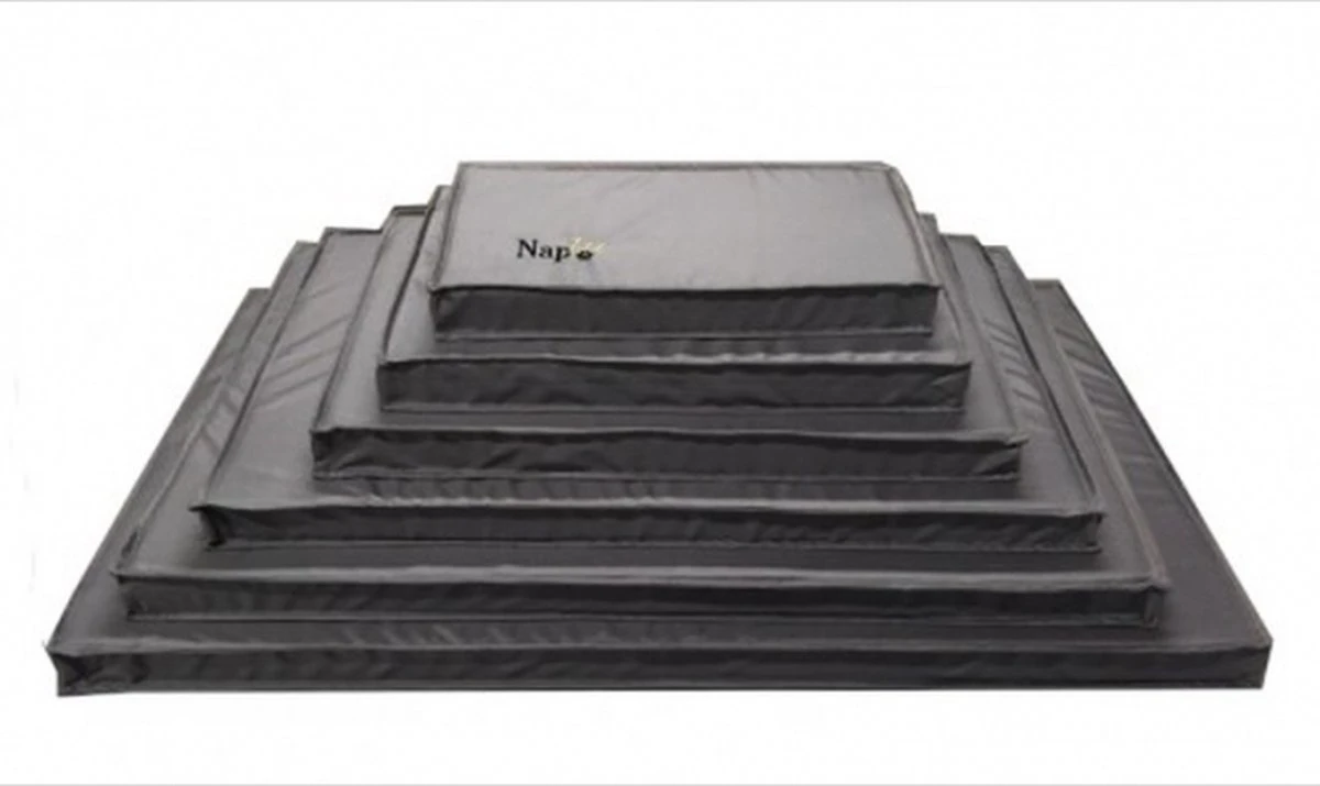 NapZZZ Benchkussen Waterproof Zwart Maat L: 89x54x5 Cm 5 NapZZZ Benchkussen Waterproof Zwart Maat L: 89x54x5 Cm - Afbeelding 3