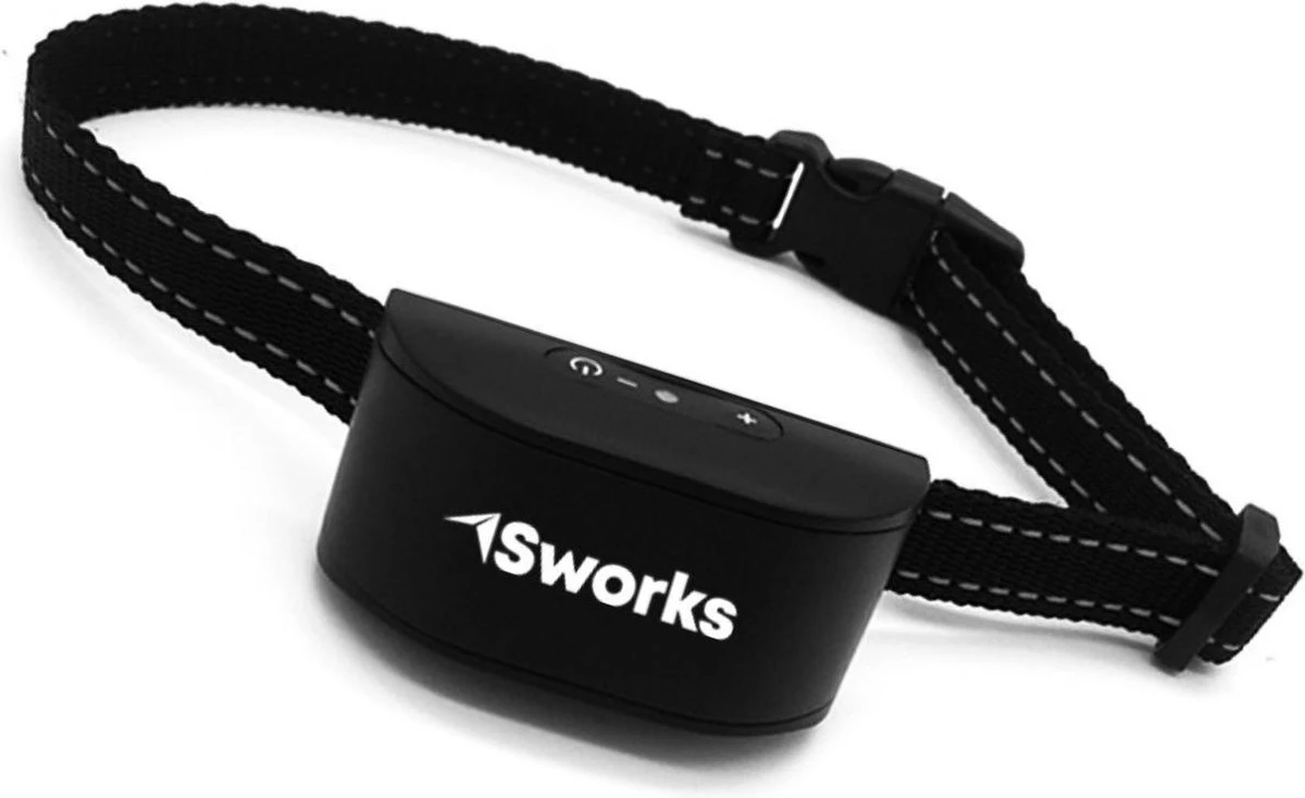 Sworks – Anti Blafband- Honden- Opvoedingshalsband - Geen Elektrische Schok - Geluid En Trilling 3 Sworks – Anti Blafband- Honden- Opvoedingshalsband - Geen Elektrische Schok - Geluid En Trilling