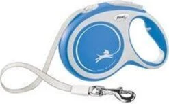 Flexi Rollijn New Comfort Tape L 8 M - Hondenriem - Blauw&Lichtgrijs -Hondenbenodigdheden 1200x742