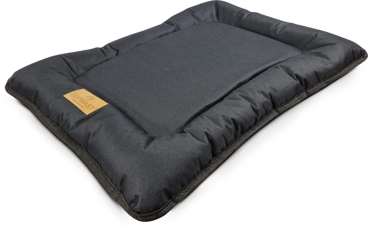 Topmast DryMat - Waterproof Benchmat - Polyester - Zwart - Large - 102 X 66 X 7 Cm - Benchkussen - Voor Honden 3 Topmast DryMat - Waterproof Benchmat - Polyester - Zwart - Large - 102 X 66 X 7 Cm - Benchkussen - Voor Honden