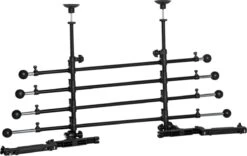 Hondenrek Auto - Hondenrek - Autorek Hond - Bagagerek - Verstelbaar - Staal - Zwart -Hondenbenodigdheden 1200x758 3