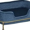 PawHut Hondenbank Met Rugleuning Huisdierenbank Met Metalen Poten Hondenbed Kattenbank D04-157 -Hondenbenodigdheden 1200x786 1