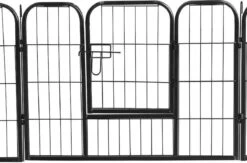 MaxxPet Puppyren - Hondenbench - Hondenren- Puppyren Met 16 Kennelpanelen- Staal - 80 X 80 Cm -Hondenbenodigdheden 1200x792 3