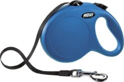 Flexi New Classic Tape - Hondenriem - Blauw - M - 5 M - (<25 Kg) -Hondenbenodigdheden 1200x795 1
