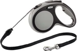 Flexi New Comfort - Hondenriem - Koord - Grijs - M - 8M -Hondenbenodigdheden 1200x795