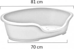 Flamingo - Hondenmand Domus - Grijs - 70/81 X 51 X 24 Cm -Hondenbenodigdheden 1200x795 3