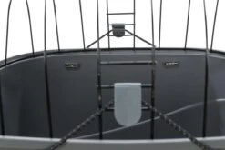 Trixie Fietsmand Voor Bagagedrager Met Draadkoepel Kunststof Grijs (46X36X47 CM) -Hondenbenodigdheden 1200x800 75