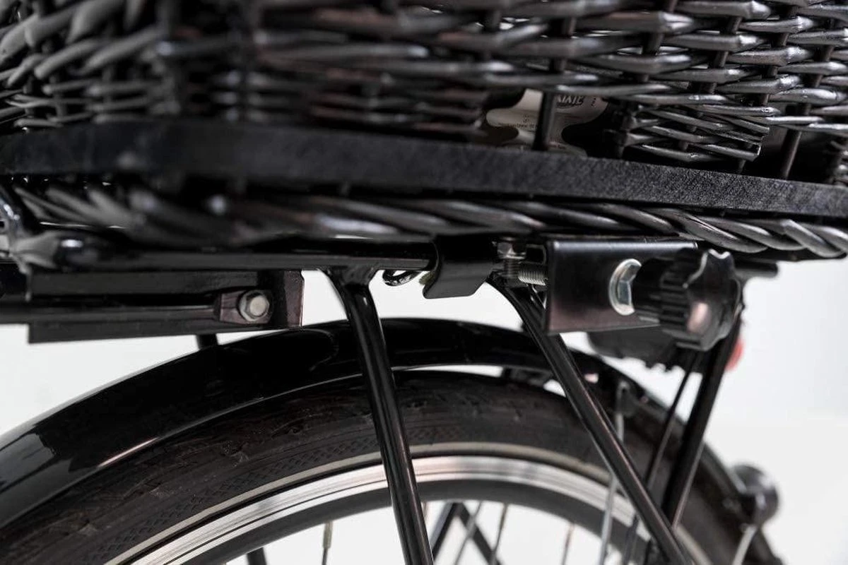 Trixie Fietsmand - Voor Bagagedrager -n35x49x55 Cm - Zwart 5 Trixie Fietsmand - Voor Bagagedrager -n35x49x55 Cm - Zwart - Afbeelding 3