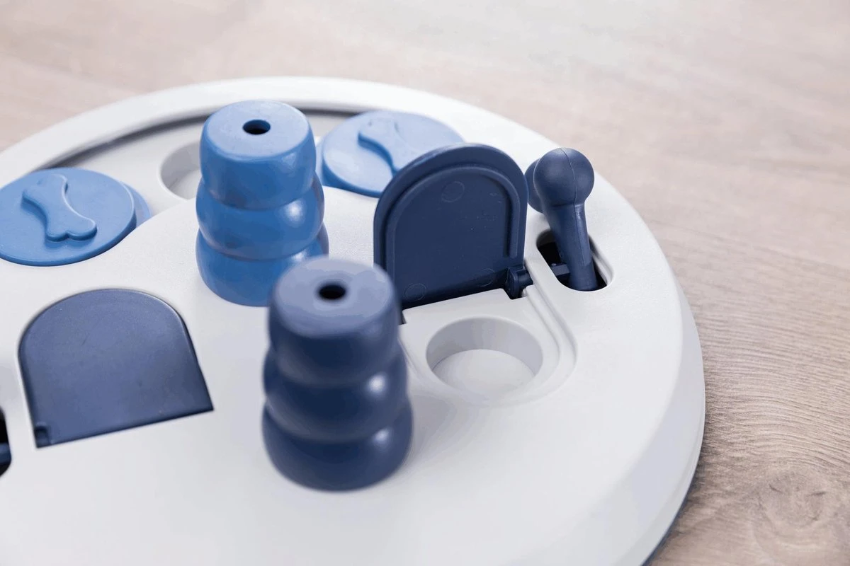 Trixie Honden Activity Flip Board - Hondenspeelgoed - Wit/Blauw - 23 Cm 8 Trixie Honden Activity Flip Board - Hondenspeelgoed - Wit/Blauw - 23 Cm - Afbeelding 6