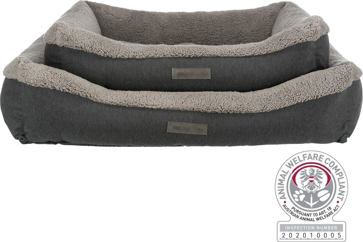 Trixie Hondenmand Bendson Orthopedisch Grijs (110X85 CM) 6 Trixie Hondenmand Bendson Orthopedisch Grijs (110X85 CM) - Afbeelding 4