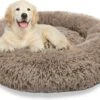 Topmast Fluffy Donut - Dierenmand - Donut Hondenmand - Camel - 40 Cm -Hondenbenodigdheden 1200x806 4