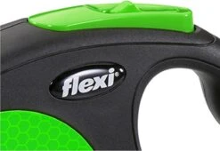 Flexi New Neon Tape - Hondenriem - Zwart/Groen - M - 5 M - (<25 Kg) -Hondenbenodigdheden 1200x824