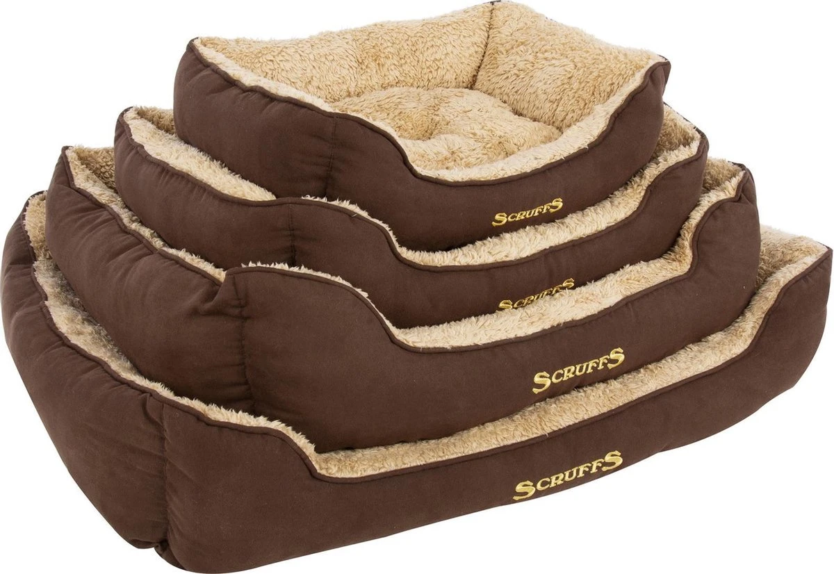 Comfortabele Zacht Gevoerde Hondenmand - Scruffs Cosy - Grijs, Bruin Of Beige - Maat S/M/L/XL - Kleur: Grijs, Maat: Medium 6 Comfortabele Zacht Gevoerde Hondenmand - Scruffs Cosy - Grijs, Bruin Of Beige - Maat S/M/L/XL - Kleur: Grijs, Maat: Medium - Afbeelding 4