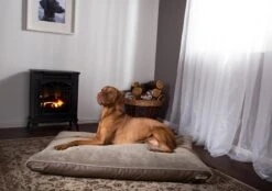 Scruffs Chateau - Hondenbed Orthopedisch Met Memory Foam Voor Extra Steun Voor Rug En Gewrichten - Grijs & Bruin Maat M/L - Kleur: Grijs, Maat: Medium -Hondenbenodigdheden 1200x844 1