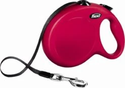 Flexi New Classic Tape - Hondenriem - Rood - L - 8 M - (<50 Kg) -Hondenbenodigdheden 1200x845 1
