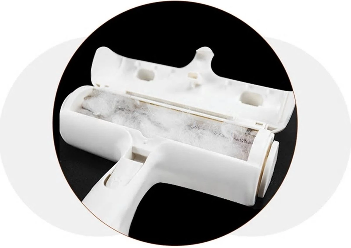 Merkloos Hoogwaardige - Huisdierhaar Verwijderaar - Hondenhaar - Pluizenborstel - Ontharingsborstel - Wit 10 Merkloos Hoogwaardige - Huisdierhaar Verwijderaar - Hondenhaar - Pluizenborstel - Ontharingsborstel - Wit - Afbeelding 8