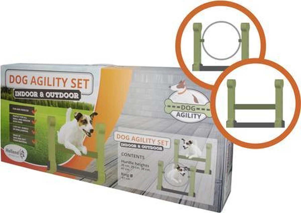Dog Agility Set Indoor En Outdoor - Honden Trainingsset - 7 Dog Agility Set Indoor En Outdoor - Honden Trainingsset - - Afbeelding 5
