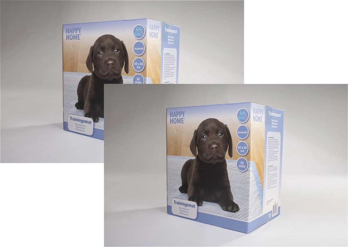 Happy Home Trainingsmat Lavendel - Zindelijkstraining - 2 X 60 Stuks - 60X60 Cm 6 Happy Home Trainingsmat Lavendel - Zindelijkstraining - 2 X 60 Stuks - 60X60 Cm - Afbeelding 4