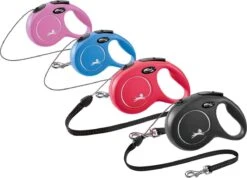 Flexi New Classic Koord - Hondenriem - Roze - XS - 3 M -Hondenbenodigdheden 1200x863