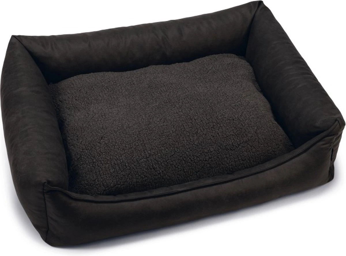 Beeztees Orthopedische Hondenmand Uma Antraciet 100 X 80 Cm - Hond 3 Beeztees Orthopedische Hondenmand Uma Antraciet 100 X 80 Cm - Hond