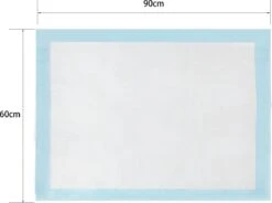 Nobleza 48LXB - Puppy Training Pads - 60 X 90 Cm - Zindelijkheidstraining - 100 Stuks -Hondenbenodigdheden 1200x893 2