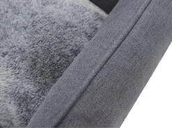 Benzano - Hondenmand - All Season - Wasmachine Wasbaar - Omkeerbaar Kussen - Pluche - Schuimvulling - Grijs - 80 CM -Hondenbenodigdheden 1200x900 23