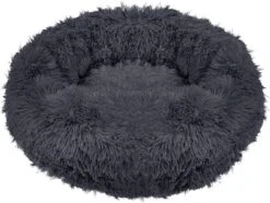 Hondenmand | Superzacht En Luxe | Wasbaar | Donut | Fluffy | Hondenkussen | 60cm | Grijs -Hondenbenodigdheden 1200x902 4
