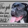 Merkloos Cane Corso 122 Waakbord Doe Gek - 15 X 20 Cm -Hondenbenodigdheden 1200x905 2