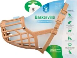 Baskerville Classic Muzzle Muilkorf - Maat 5 -Hondenbenodigdheden 1200x906 2