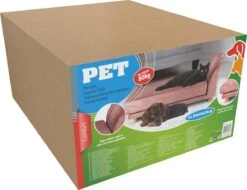 Maxxpro Katten- En Hondenbank - Roze - Verhoogd Met Houten Poten - Fluweel Materiaal - 90 X 44 X 34 CM - Huisdieren Tot 80 KG -Hondenbenodigdheden 1200x922 2