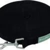 Hondenriem 20 Meter - Lange Lijn - Gerecycled Nylon - Trainingslijn, Speurlijn - 2 Cm Breed - Zwart -Hondenbenodigdheden 1200x926