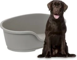 Flamingo - Hondenmand Domus - Grijs - 110 X 74 X 30 Cm -Hondenbenodigdheden 1200x931 2
